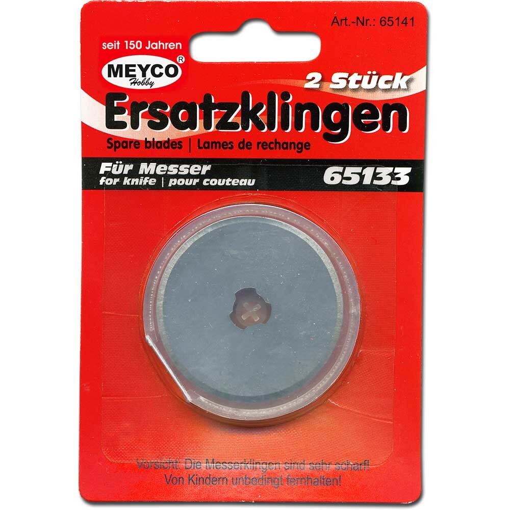 Lama Rezerva pentru Cutter cu Rola 45mm, 2 bucati pe set - Meyco