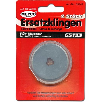 Lama Rezerva pentru Cutter cu Rola 45mm, 2 bucati pe set - Meyco Lama Rezerva pentru Cutter cu Rola 45mm, 2 bucati pe set - Meyco