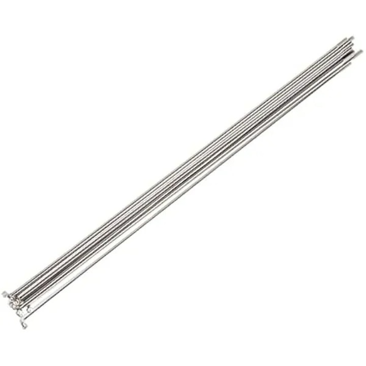 10 seturi spite pentru bicicleta 14G, spite din otel inoxidabil 270 mm/10, 6 inch cu nipluri pentru bicicleta de sosea si munte (270 mm)