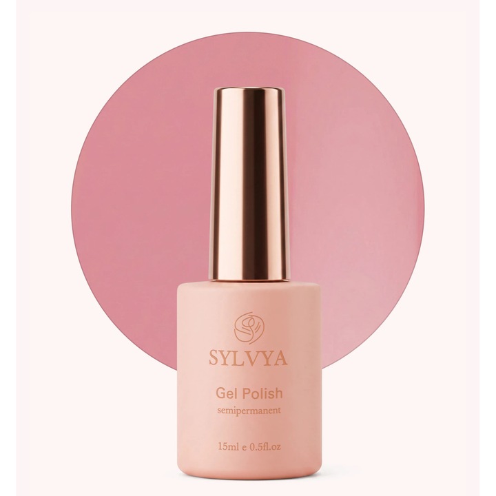SYLVYA Gel Polish Semipermanent - 15 ml Polish H01 15