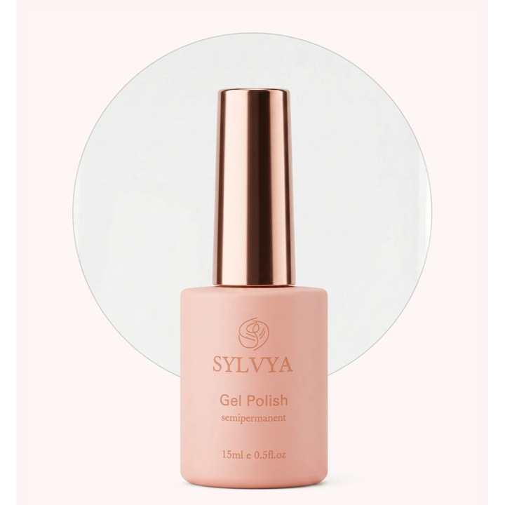 SYLVYA Gel Polish Semipermanent - 15 ml Polish H01 01