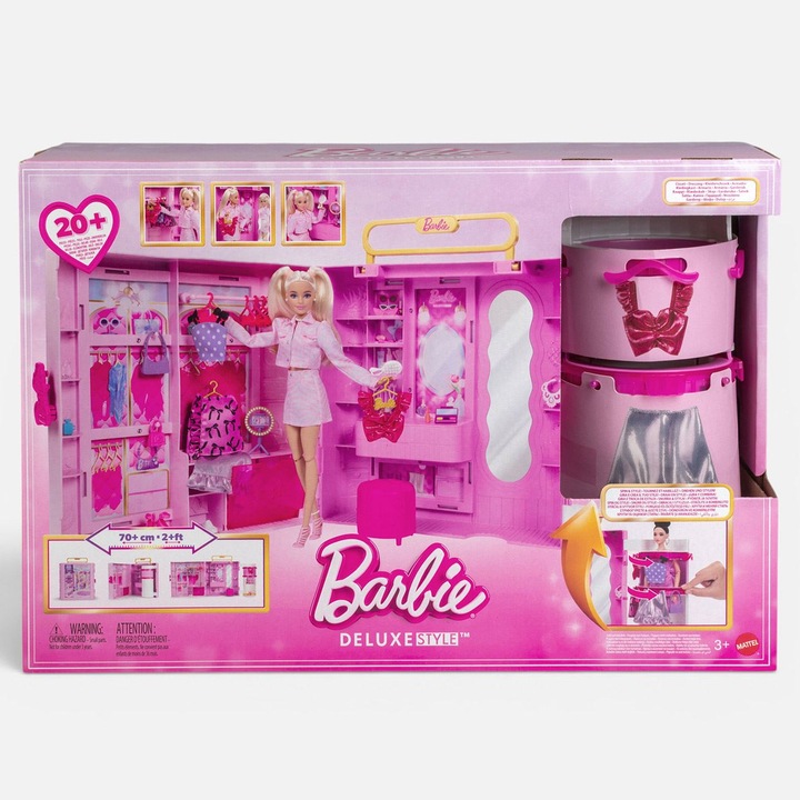 Garderoba Barbie Deluxe - Mattel