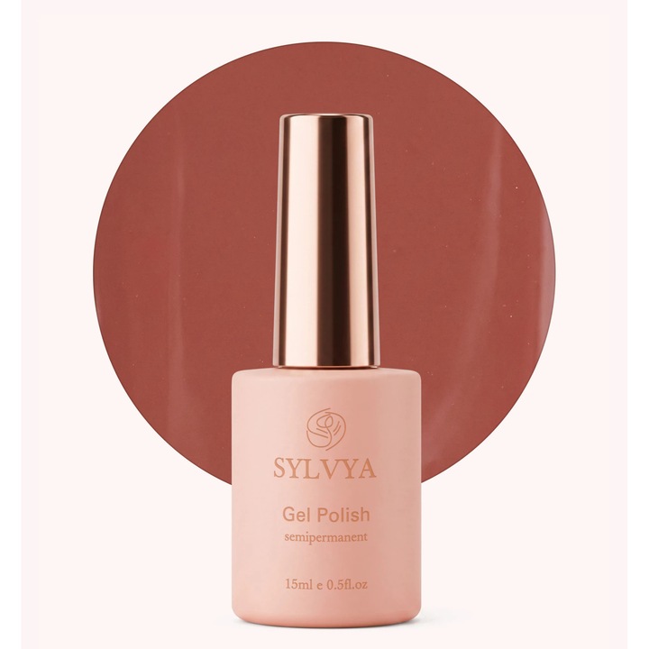 SYLVYA Gel Polish Semipermanent - 15 ml Polish H08 08