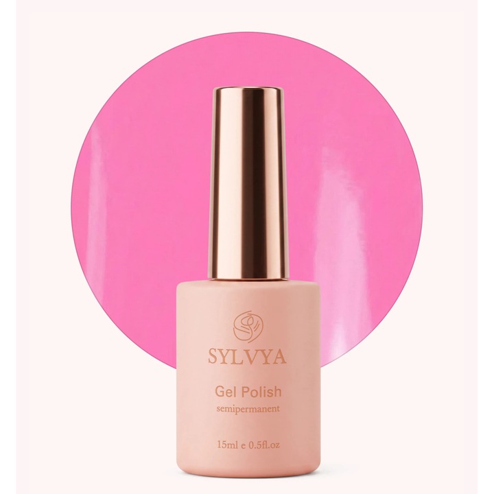 SYLVYA Gel Polish Semipermanent - 15 ml Polish H04 06