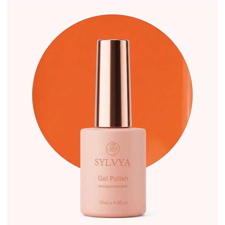 SYLVYA Gel Polish Semipermanent - 15 ml Polish H07 15