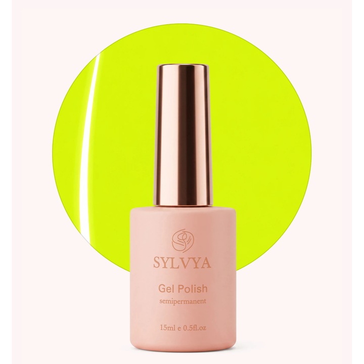 SYLVYA Gel Polish Semipermanent - 15 ml Polish 55