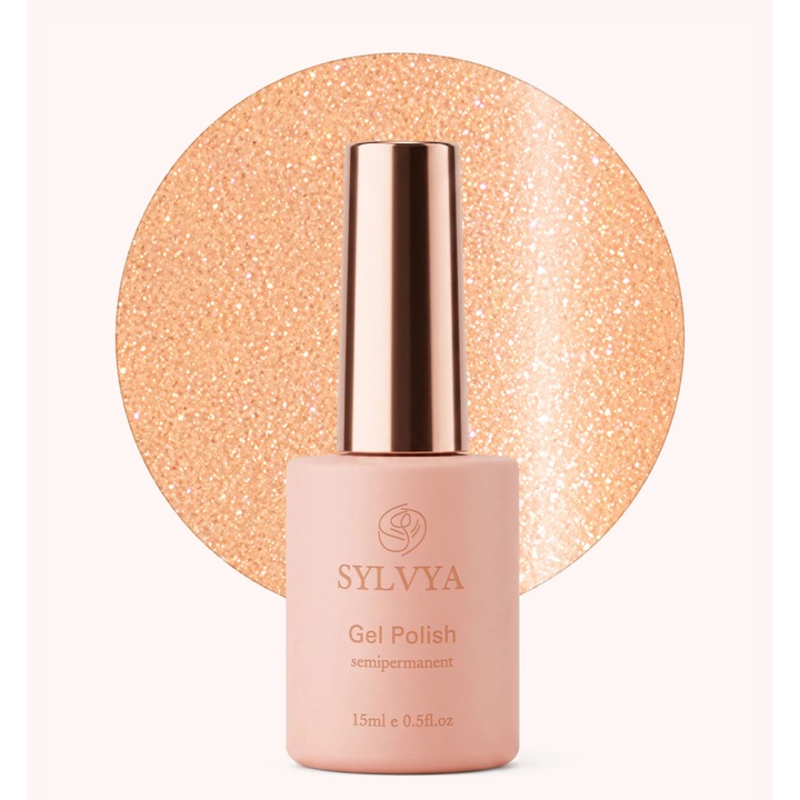 Mermaid Shimmer Gel Polish SYLVYA 15ml Mermaid SM1 02