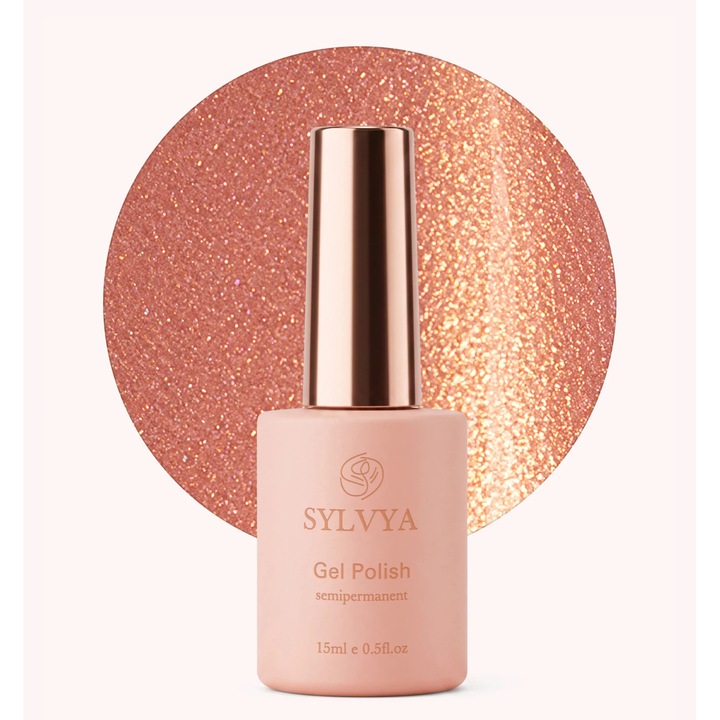 Mermaid Shimmer Gel Polish SYLVYA 15ml Mermaid SM1 05