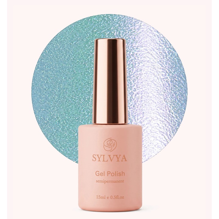 Mermaid Shimmer Gel Polish SYLVYA 15ml Mermaid SM1 07