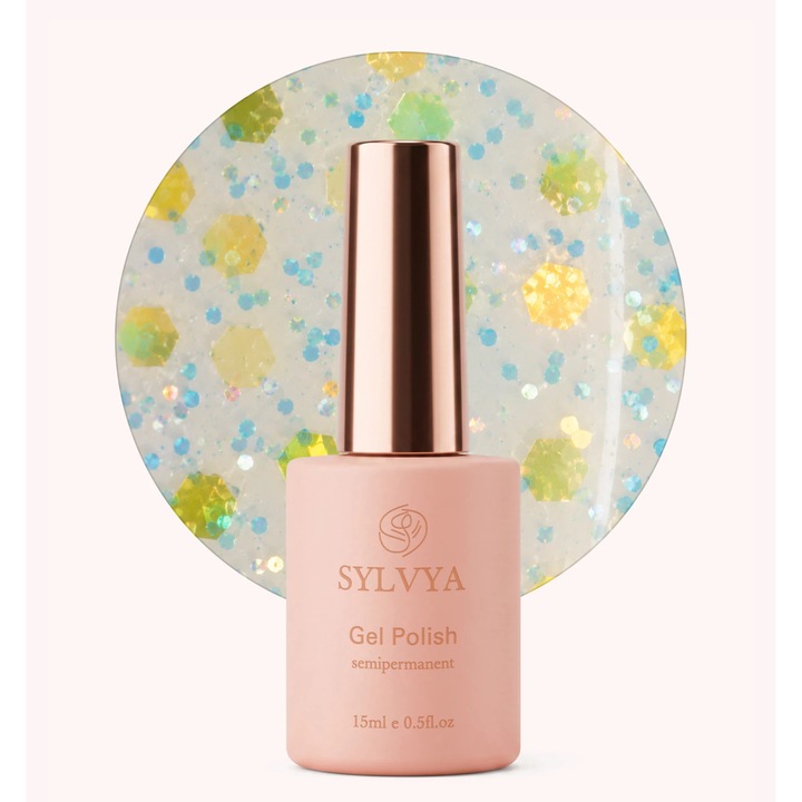 Macaron Gel Polish SYLVYA 15ml Macaron SU 05