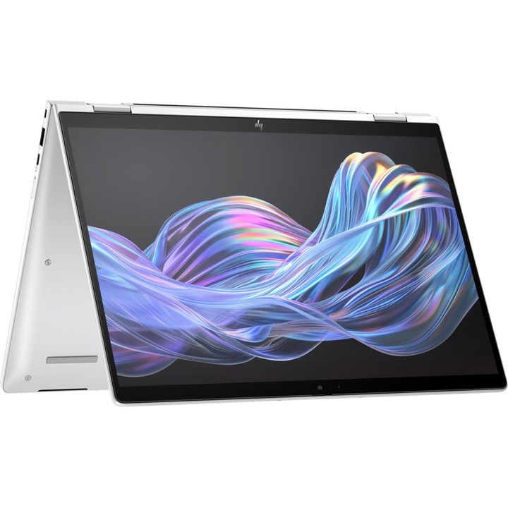 Laptop HP EliteBook X Flip G1i, 14" WUXGA Touchscreen, Intel® Core™ Ultra 7 268V pana la 5 GHz, 32 GB RAM LPDDR5x 8533, 1 TB SSD, Intel Arc Graphics, Windows 11 Pro, Glacier Silver 1 TB