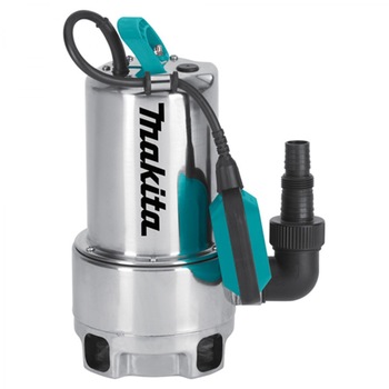 Pompa submersibila apa murdara Makita PF0610,carcasa inox, 550W, 180l/min,absorbtie 7 m,inaltime refulare 7 m Pompa submersibila apa murdara Makita PF0610,carcasa inox, 550W, 180l/min,absorbtie 7 m,inaltime refulare 7 m