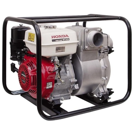 Motopompa HONDA WT 30 XK3 DE, 5300W, 72000l/ora, motor benzina HONDA GX240, 4 timpi, ape reziduale