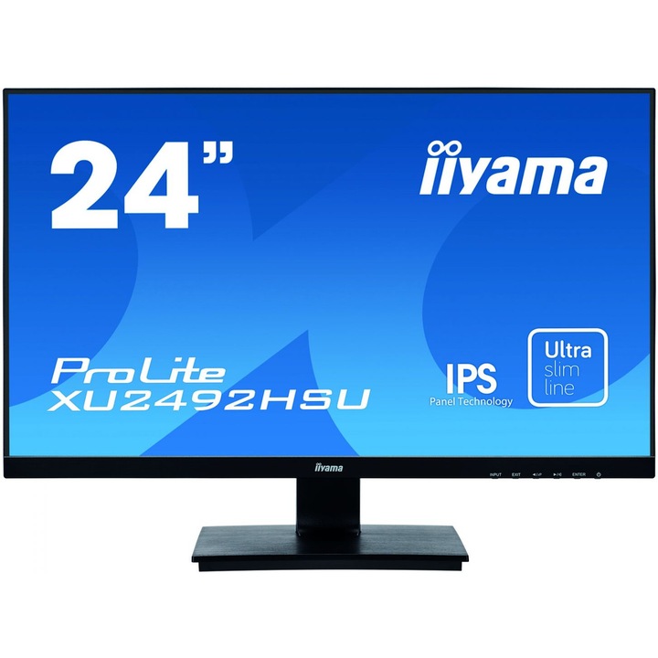 Iiyama 24" ProLite XU2492HSU-B1 IPS LED, 155974, Monitor
