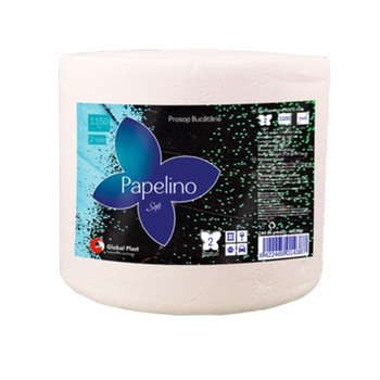 Prosop hartie monorola Papelino, 2350 gr, 2 straturi,1150 foi Prosop hartie monorola Papelino, 2350 gr, 2 straturi,1150 foi