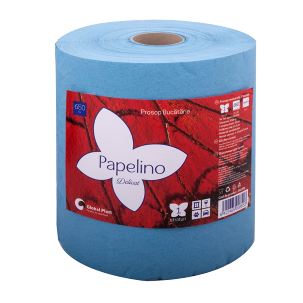 Prosop hartie monorola Papelino Eco , 2000 gr,1 strat,650 foi