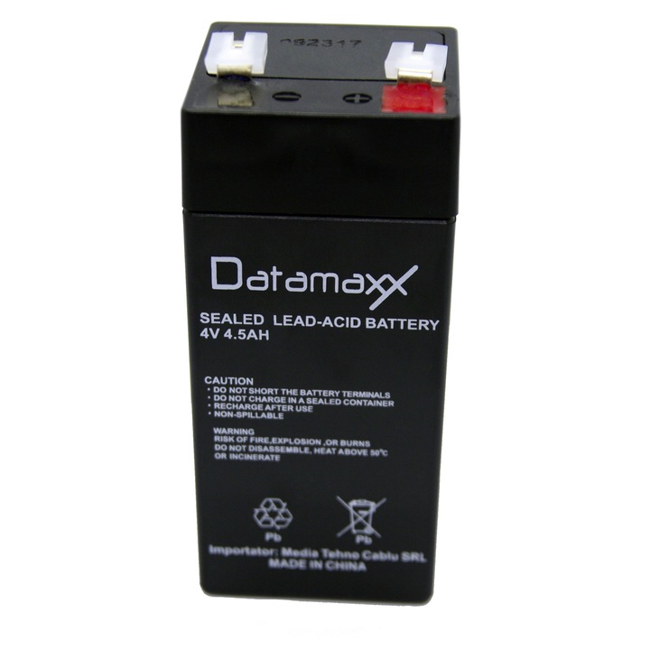 Ólom-savas akkumulátor 4V 4,5Ah Datamaxx