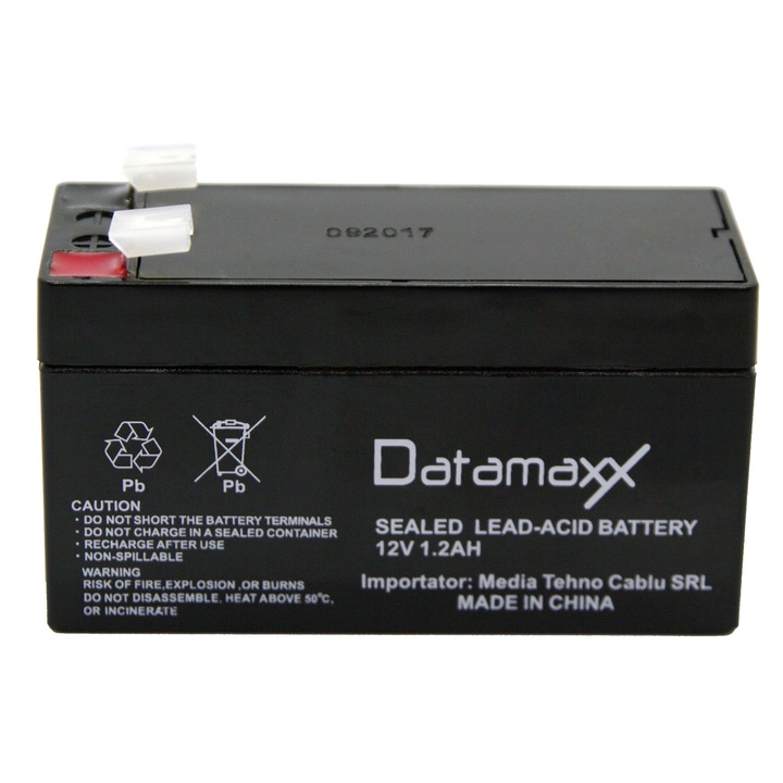 Ólom-savas akkumulátor 12V 1,2Ah Datamaxx