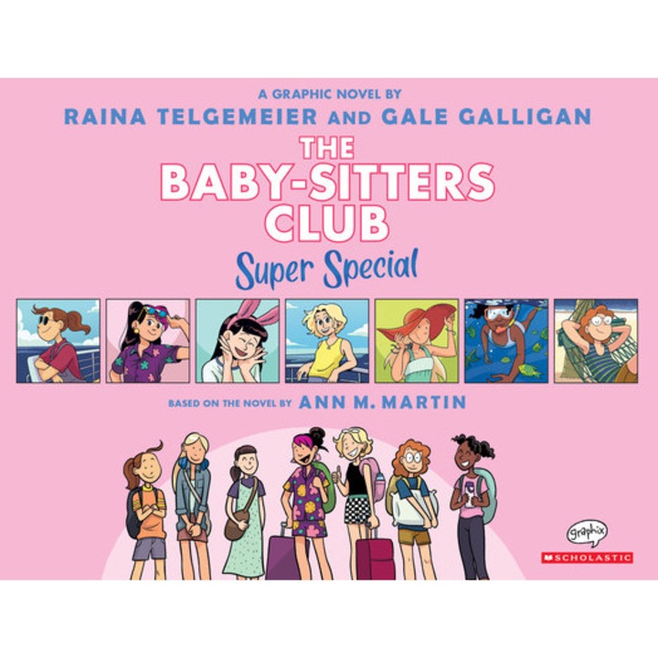 Baby-sitters On Board!: A Graphic Novel (the Baby-sitters Club Super Special #1) - Raina Telgemeier