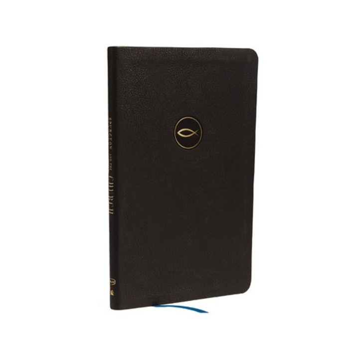 Spurgeon And The Church: Acts Through Revelation With Devotions From Charles Spurgeon (nkjv, Black Leathersoft, Comfort Print) - Charles Haddon Spurgeon