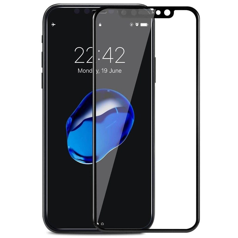 Folie Sticla Securizata 3D Full Screen Iphone 10/X,Negru