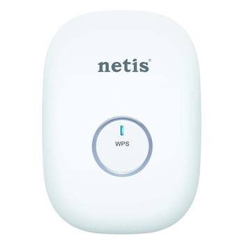 Range Extender Netis E1+ 300N /router putere 100mW, buton WPS & LAN, extinde 300% aria de acoperire Range Extender Netis E1+ 300N /router putere 100mW, buton WPS & LAN, extinde 300% aria de acoperire