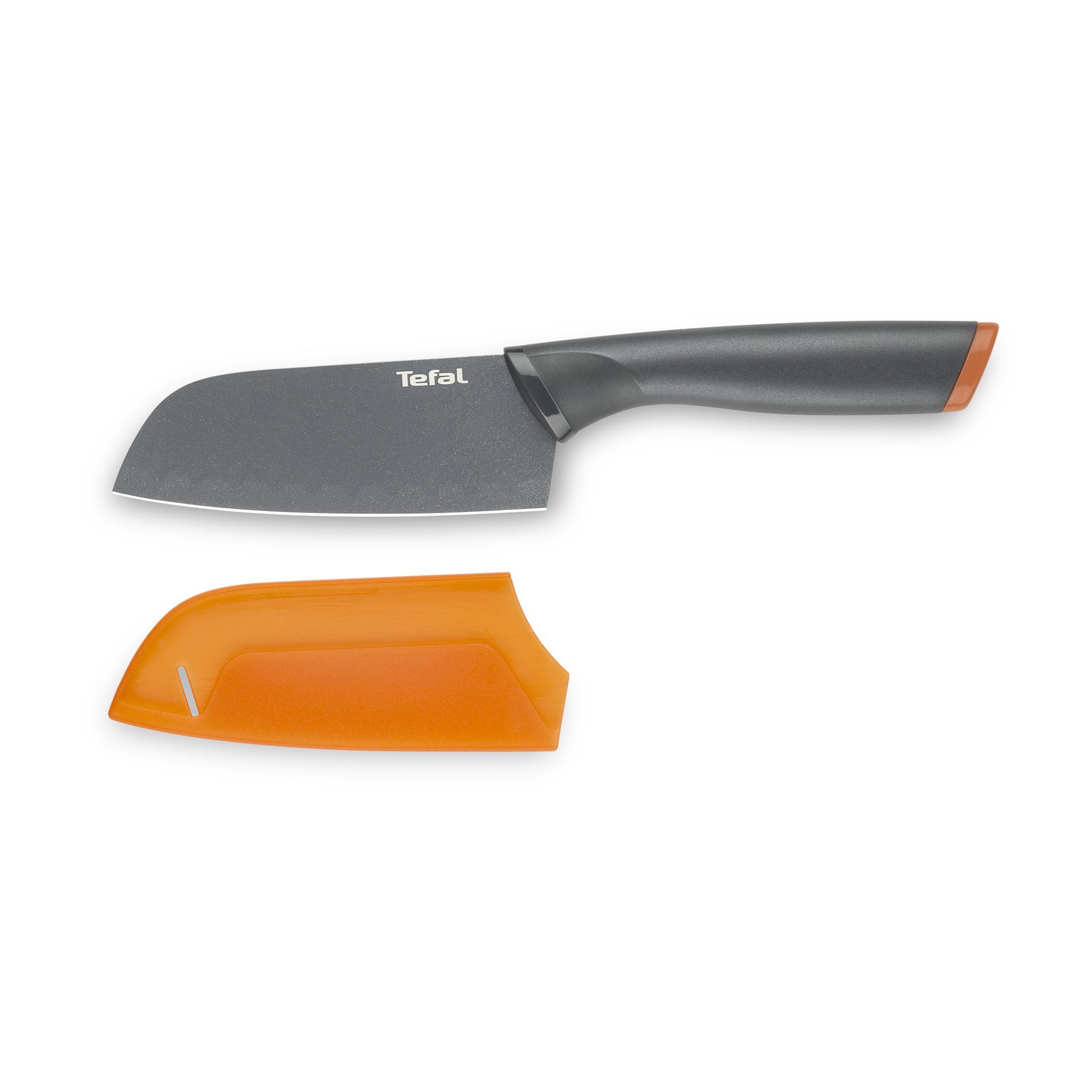 Cutit Santoku Tefal Fresh Kitchen, 12 cm, lama din otel inoxidabil