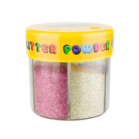 Pudra cu sclipici set 6 culori Metalic-Pal PREMIUM