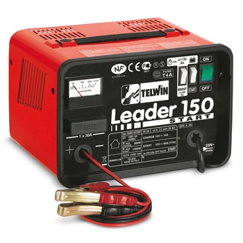 Incarcator baterii + Robot pornire Telwin Leader 150Start, 12 V, Incarcare 20 A, Pornire 140 A Incarcator baterii + Robot pornire Telwin Leader 150Start, 12 V, Incarcare 20 A, Pornire 140 A
