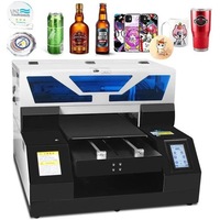 Imprimanta flatbed UV Corenia A3 UV19 QRE-4431581, 2880x1440 DPI, 6 culori + alb, detectie automata inaltime cu infrarosu, ecran tactil, imprimare directa pe plastic/lemn/sticla/metal, negru/alb