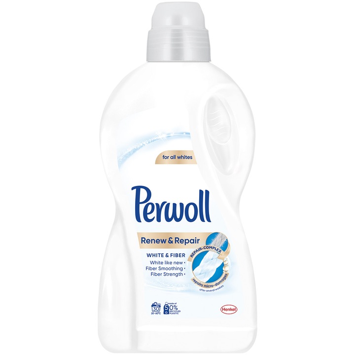 Detergent lichid Perwoll Renew White, 30 spalari, 1.8l