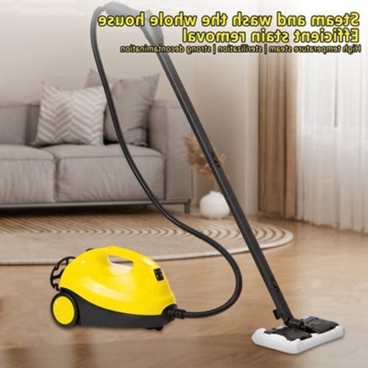 Curatator cu aburi Corenia QRE-2012515, 2000W, presiune inalta, accesorii multiple incluse, 220-240V, galben/negru