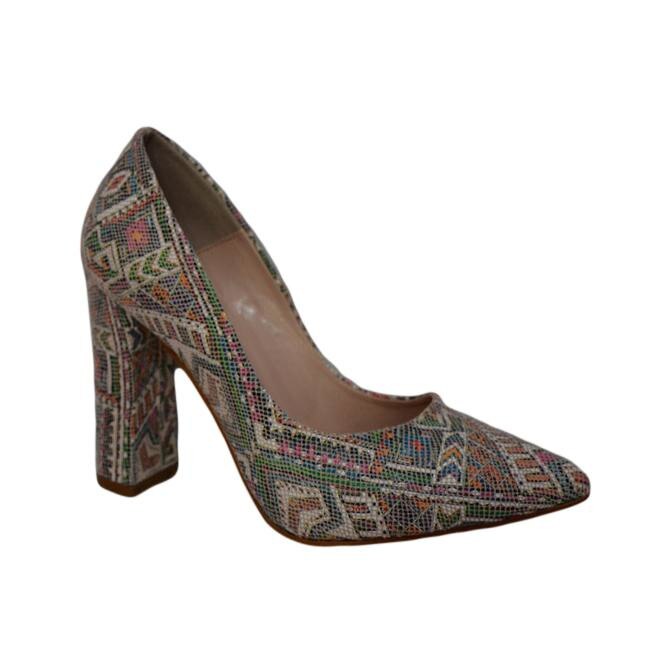 Pantofi fashion din piele, D&J Exclusive,, Multicolor