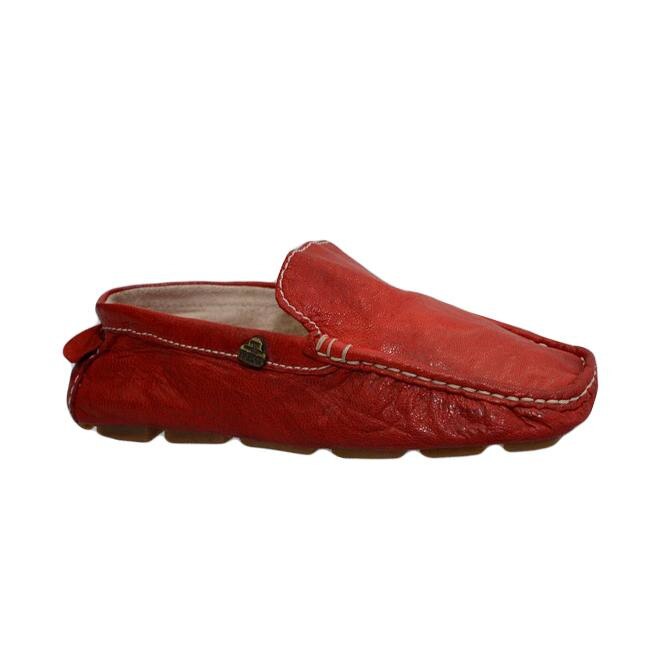 Pantofi de zi cu talpa plata, D&J Exclusive, Rosu, 38 EU