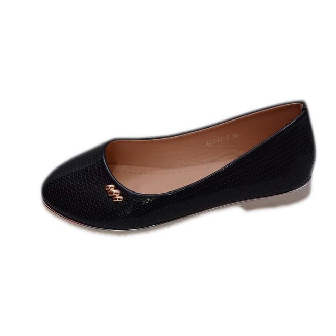 Balerini cu design de paiete mici, D&J Exclusive, Bleumarin