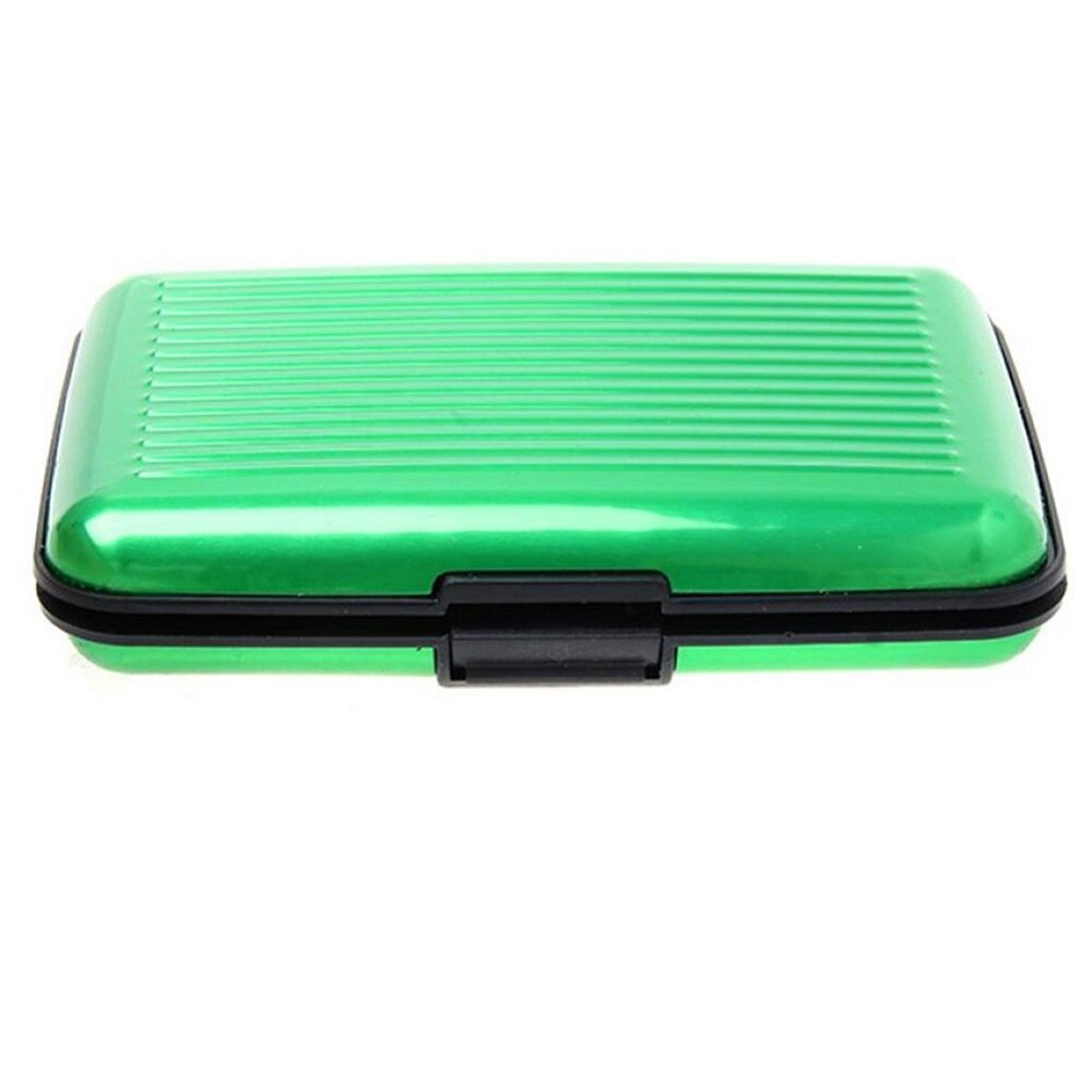 Portofel elegant pentru carduri sau documente - verde culoare