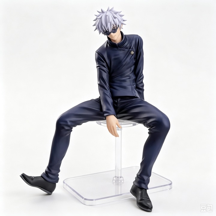 Фигурка от PVC Jujutsu Kaisen Satoru Gojo в седнало положение, 14 см, многоцветна, модел 31LPKP-K0274-260905-429