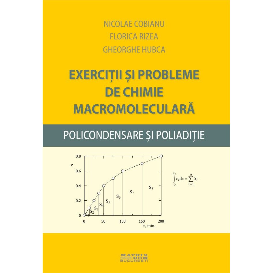 Exercitii si probleme de chimie macromoleculara. Policondensare si poliaditie, Florica Rizea, Gheorghe Hubca, Nicolae Cobianu