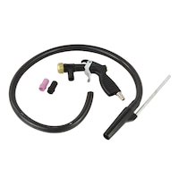 Pistol pentru sablare, Geko, 2 duze + furtun