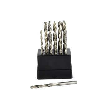 Set 19 burghie pentru metal HSS 1-10mm, Geko G38214 Set 19 burghie pentru metal HSS 1-10mm, Geko G38214