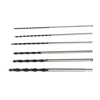 Set de burghie pentru lemn Geko, 4-12mm / 300mm, 6 piese Set de burghie pentru lemn Geko, 4-12mm / 300mm, 6 piese