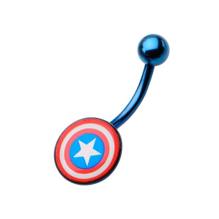 Piercing buric, Marvel, Captain America