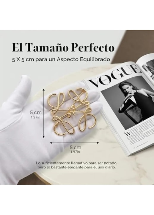 Brosa femeie aurie, geometrica eleganta brosa pentru haina esarfa geanta, accesoriu de moda metal 5 x 5 cm