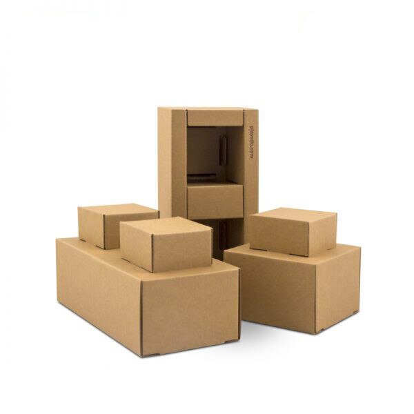 Set caramizi gigant din carton, Zinel, 25buc, natur