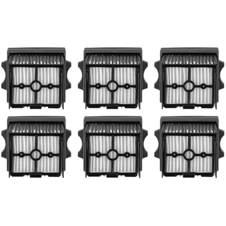 (Pachet de 6) Filtre HEPA de schimb S5 Combo pentru aspirator umed si uscat Tineco Floor One S9 Artist Pro/Floor One S5 Combo/Stretch S6/Switch S6, Accesorii filtre, Filtre verticale, Filtru aspirator
