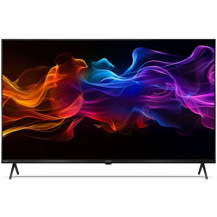 Televizor Sharp QLED 43HP5265E, 108 cm, Smart Google TV, 4K Ultra HD, Clasa G (Model 2025)