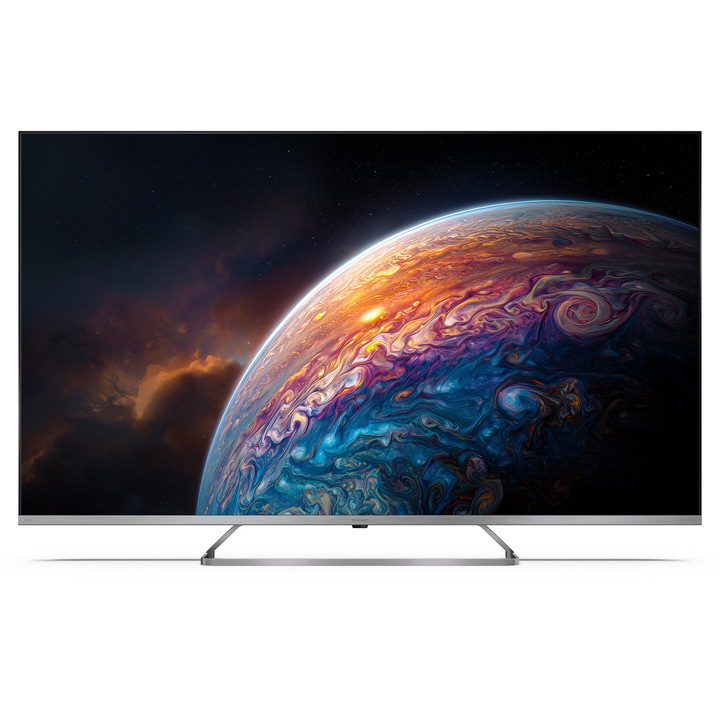 Televizor Sharp QLED MiniLed 50JP7265E, 126 cm, Smart Google TV, 4K Ultra HD, Clasa E (Model 2026)