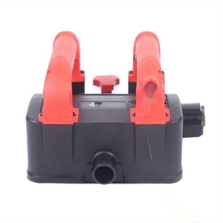 Dalta pentru demolare Corenia QRE-2031283, lama din tungsten, sistem dublu levier, maner ergonomic, negru/rosu, cu husa de transport