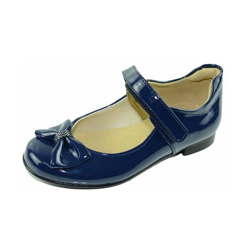 Pantofi eleganti pentru fete KMK 146, Bleumarin