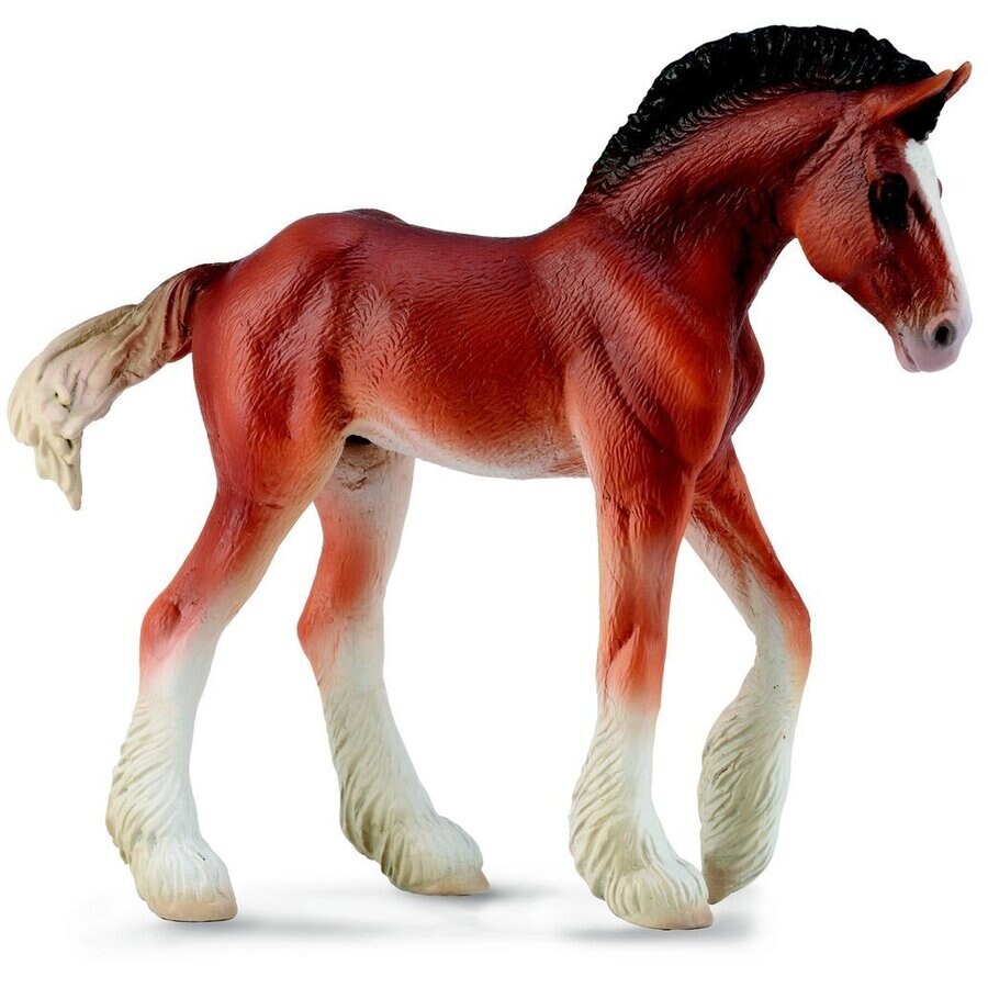 Figurina Manz Clydesdale M, Collecta Multicolor